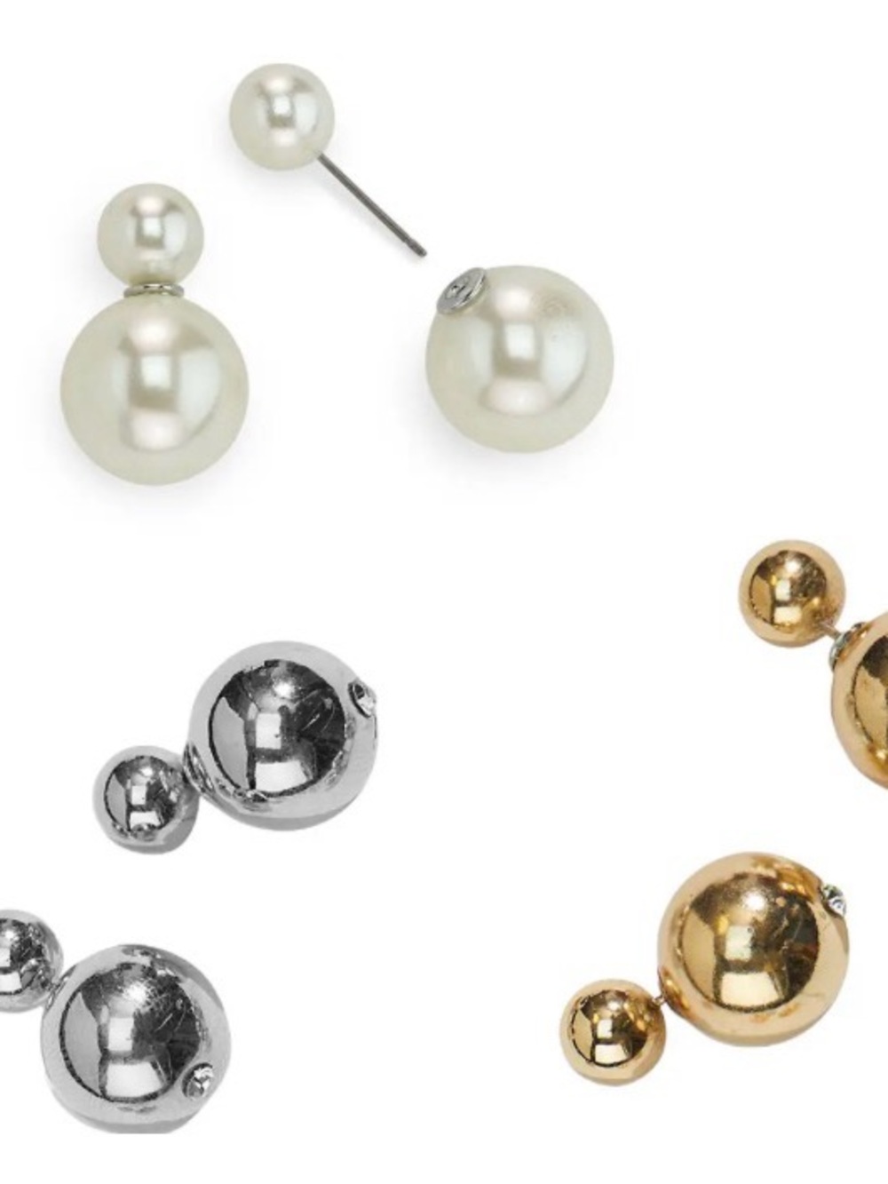 Park Lane “Dovey” Pearl designer inspired Earrings